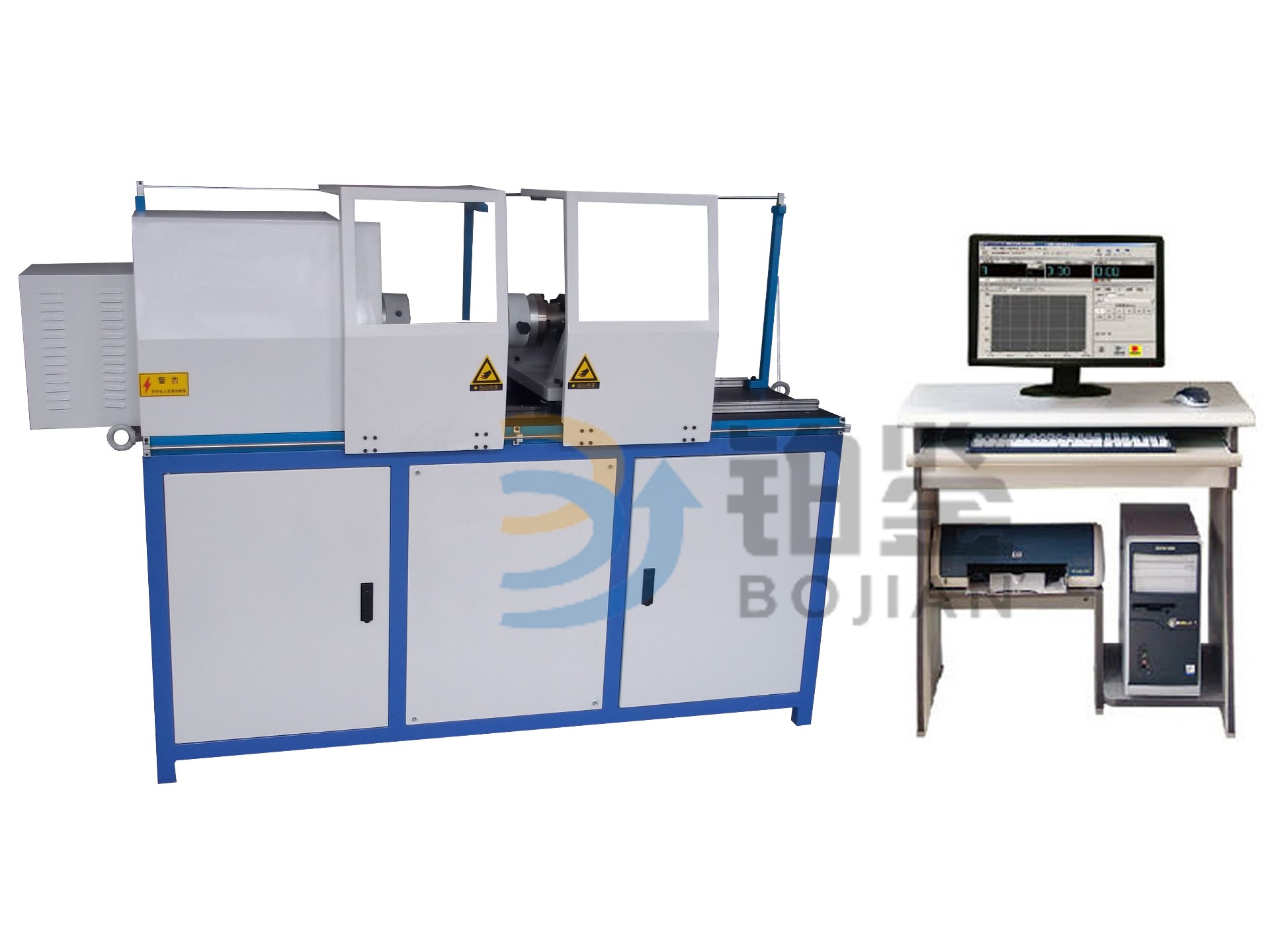 BJNZ-W500、1000、2000Nm Microcomputer controlled material torsion testing machine.